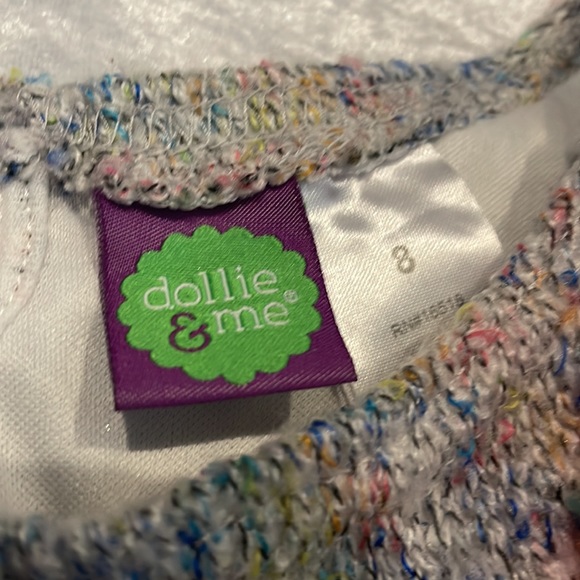 Dollie & Me Tweed Tulle Tutu Dress / Tunic - Picture 5 of 6